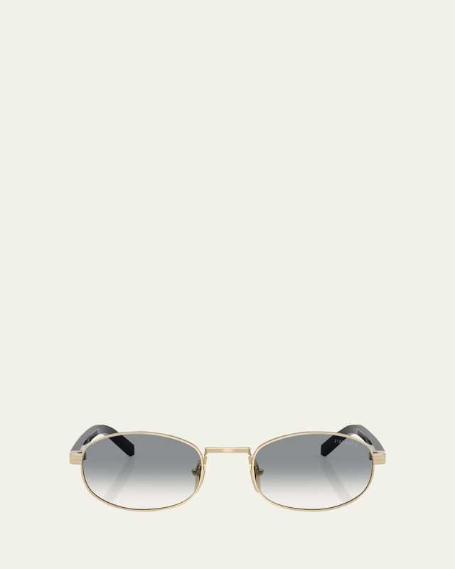 PR B53S Oval Steel Sunglasses